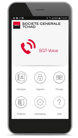 Accueil application SGT-Voice