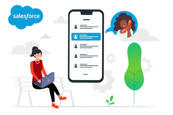 Logiciel de relation client - CRM Salesforce